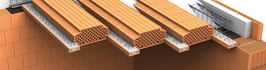 Stropní konstrukce Porotherm