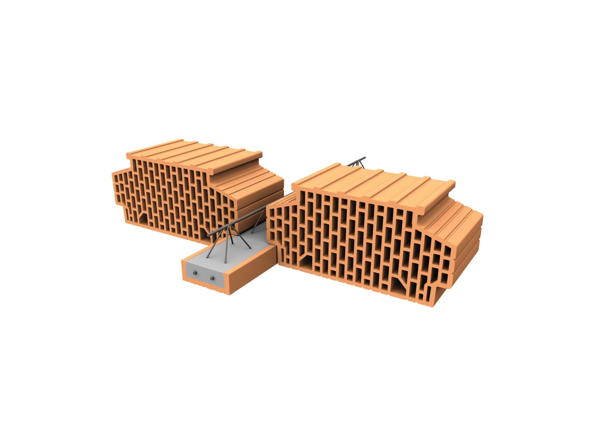 Porotherm strop bez nadbetonávky | Strop Porotherm BN