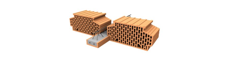 Porotherm strop bez nadbetonávky | Strop Porotherm BN