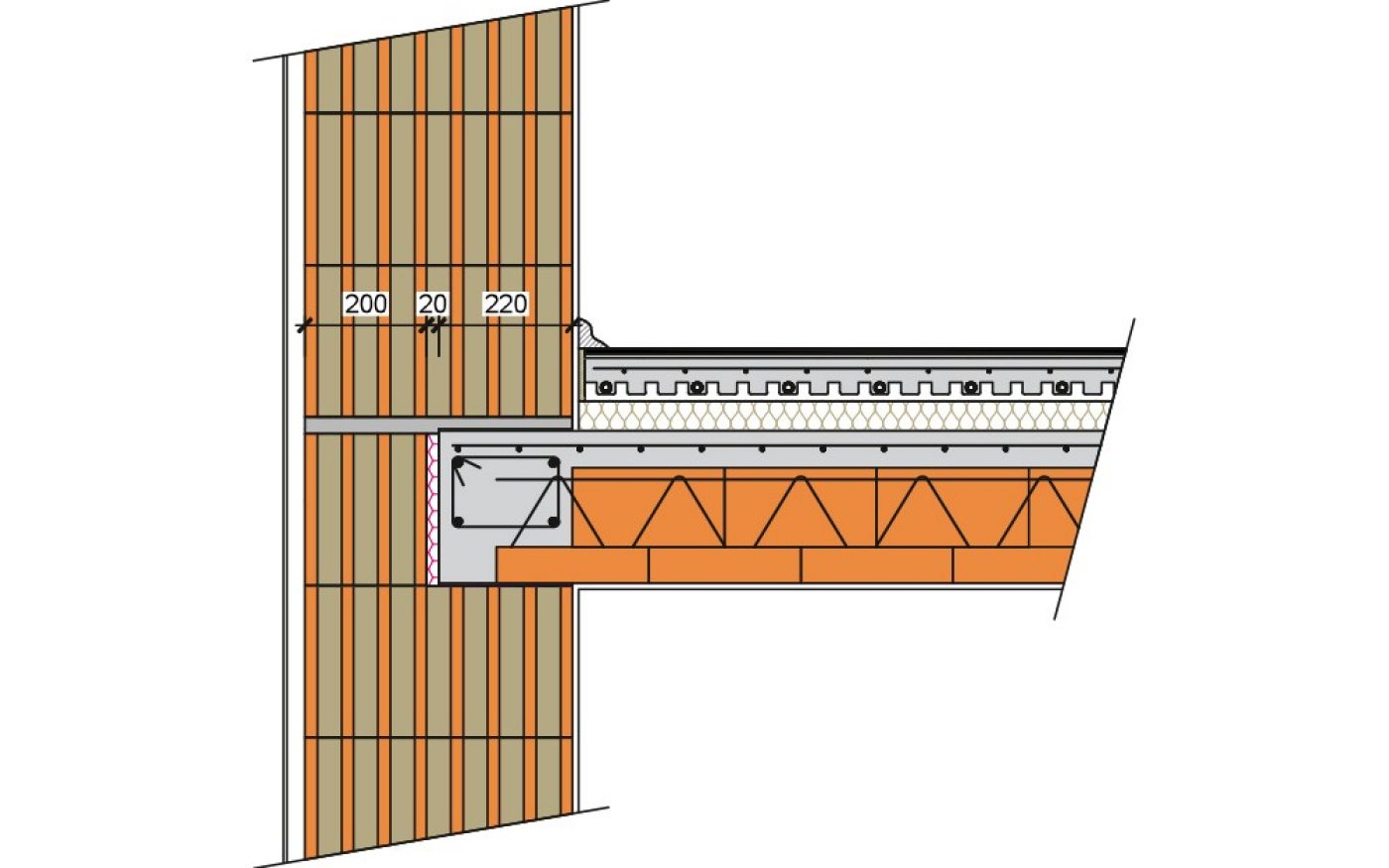 Stropní konstrukce Věncovky