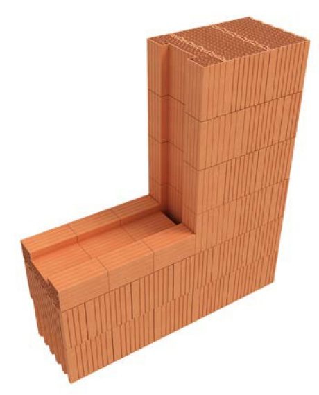 Osazení okna do zdiva Porotherm 44 EKO+ Profi