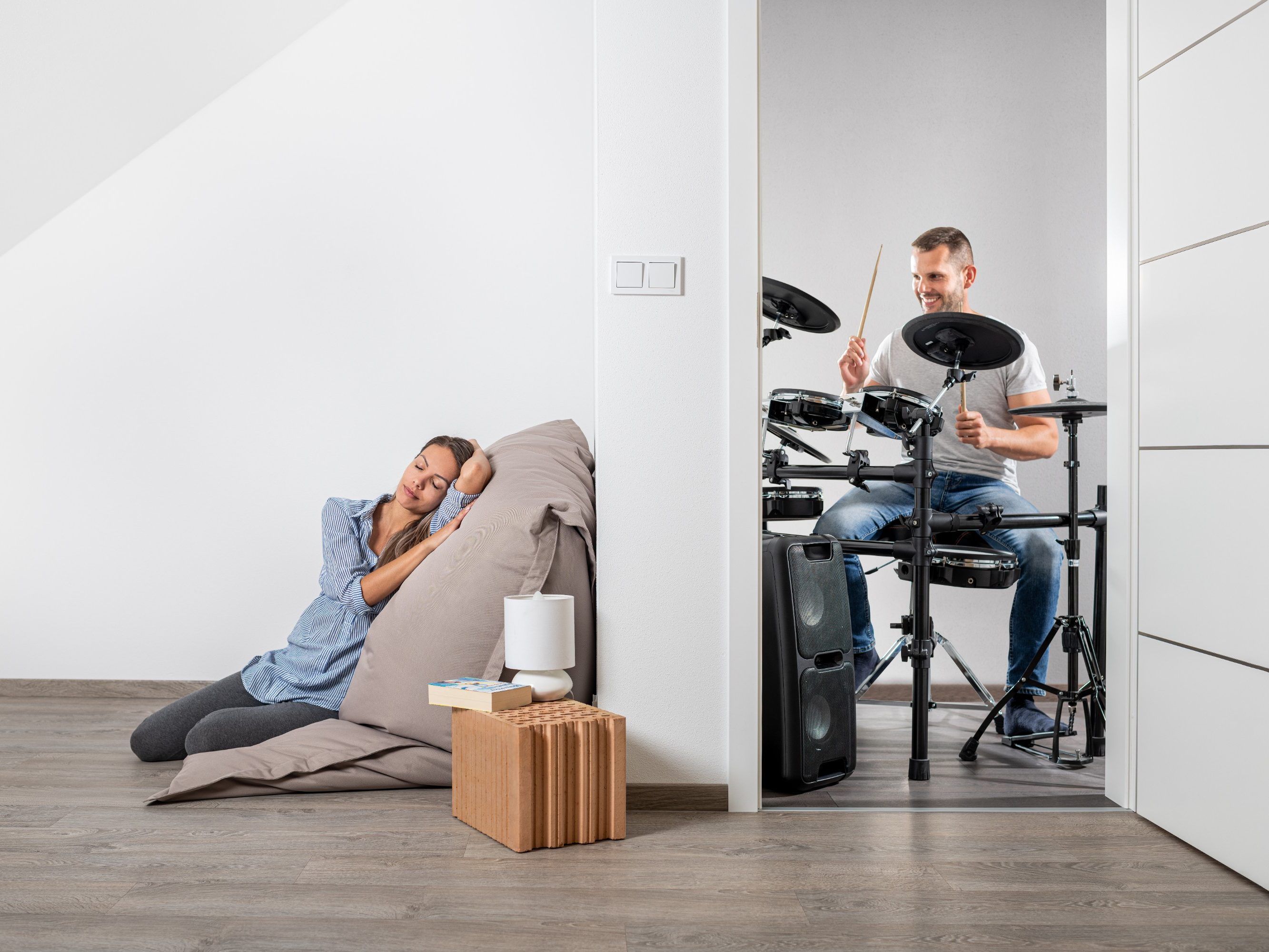 Akustická cihla Porotherm AKU